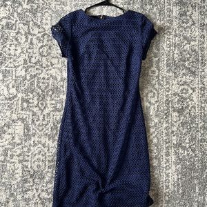 Karl Lagerfeld navy dress